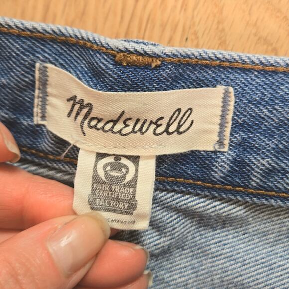 Madewell women's Relaxed Denim Shorts size 24 - Picture 2 of 5